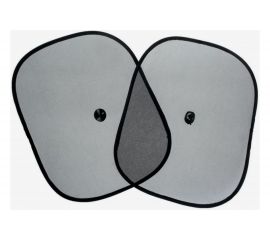 Солнцезащитные шторки для авто TORSO на присосках, 44х37 см, набор 2 шт. 676096 