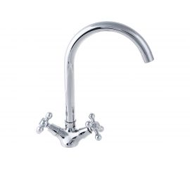 Смеситель для кухни LEDEME литой излив, крест, керамика L4319 89595 