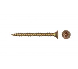 Универсальные саморезы СУ-Ж ЗУБР, 70 x 5.0 мм, 15 шт, желтый цинк, 300396-50-070 