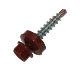 Кровельный саморез Метизный двор 4,8x29 RAL 3011 коричнево-красный 8 шт. 4690441028884 