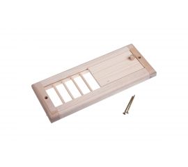 Вентиляционная решетка с задвижкой Банные штучки 31.5х16.5см 32141 