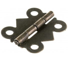 Карточная петля Левша фигурная, 15x20 мм, 2 шт., бронза У8-3919.СБ 