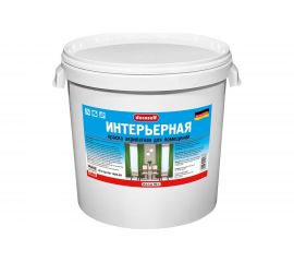 Интерьерная краска Пуфас белая Decoself мороз. 40кг КИ тов-114992 