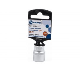 Торцевая головка КОБАЛЬТ 3/8, 16мм, Cr-V 643-415 