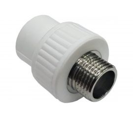 Муфта RTP PN25 комбинированная, наружная резьба, D20х3/4 мм 10663 