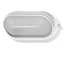 Влагозащищенный светильник Navigator 94 816 NBL-O3-60-E27/WH НПБ 1407 белый овал с ресничками 60Вт IP54 4607136948167 51050 