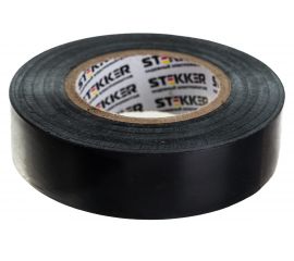 Изоляционная лента STEKKER 0,13х19 мм, 20м, черная INTP01319-20 32839 
