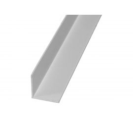Профиль ПилотПро Ал., уголок, 30х30х1,5, 1 м, белый муар 08074 