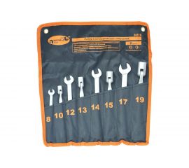 Набор рожково-торцевых ключей 8шт 8-19мм сумка АвтоDело 30518 14567 