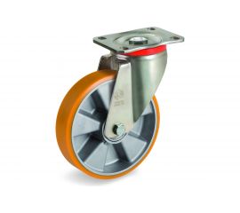 Колесо с вращающейся опорой и пластиной крепления (150 мм; 600 кг) Tellure rota 657604 