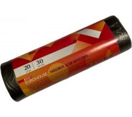 Мешки для мусора EcoEuroHouse (20 шт; 30 л; 5 мкрн; ПНД) EUROHOUSE 13147 