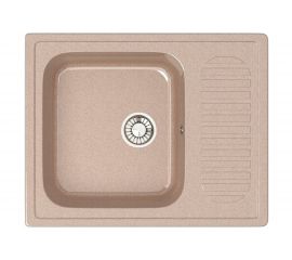 Кухонная мойка GLANZ цвет: песочный J-015-34 
