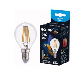 Светодиодная лампа ФОТОН LED FL P45-C 7W E14 4000K, серия Х 24001 