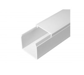Кабель-канал Промрукав белый 2-й замок в п/э 40х40 2м PR03.0054 