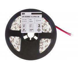 Лента IEK LED 3м LSR-5050W60-14, 4-IP20-12В LSR2-2-060-20-3-03 