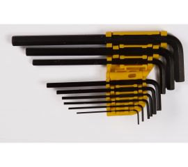 Набор шестигранных ключей Ultima, удлиненные, 9 шт. в наборе, 1.5-10 мм, сталь CrV 122003 