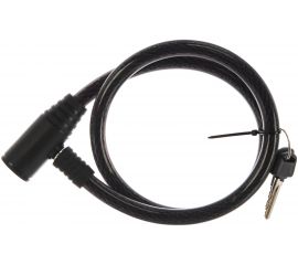 Навесной велосипедный замок SANTOOL длина троса - 800 мм, d - 12 мм 080215-800 