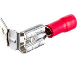 Изолированная клемма "мама"+"папа" Nord-Yada 2в1 6.3мм+штекер-6.3мм 0.5-1.5кв.мм (красная) 906329 