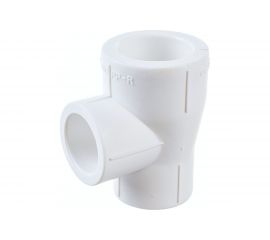 Переходной тройник Blue Ocean полипропиленовый, боковой - 25х20х20 PPRF/SRT(W)-25х20х20 