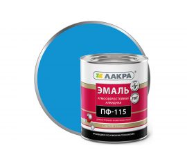 Эмаль Лакра ПФ-115 голубая, 2.8 кг 90001804639 