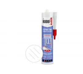 Силиконовый универсальный герметик KUDO прозрачный 280 мл 11602941 
