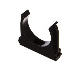 Крепёж-клипса для труб Промрукав Полистирол черная д50 10 шт. PR.02750ч 