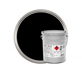 Эмаль ЯРОСЛАВСКИЕ КРАСКИ НЦ-132 по металлу и дереву, черная, ведро 16 кг 4605.3 