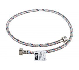 Гибкая подводка для воды Gigant с оплеткой из нержавеющей стали, 1/2""х100 см, г/ш P-100-GW 