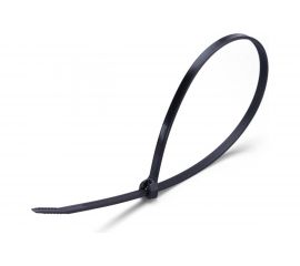 Нейлоновые стяжки FORTISFLEX КСЗ 8х400 черные 100 шт. 74114 