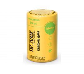 Утеплитель Isover ТЕПЛЫЙ ДОМ-ТВИН 50x610x8200/Е/К 67138 