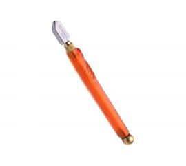 Стеклорез HARDEN 1-роликовый с пластиковой рукояткой, масляный 570351 