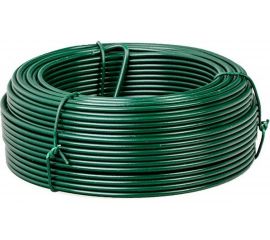 Проволока VOLOKA оцинк в ПВХ 1,2 (0,8) мм, моток 20 м ПВ-1.2/0.8/20 