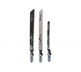 Набор пилок для лобзика по дереву №1 T101B, T111C, T119BO 3 шт KRANZ KR-92-0321 