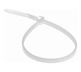 Кабельная стяжка Farton 150x3,0 мм, белая, 100 шт. 600005 