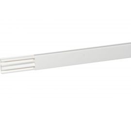 Мини-плинтус Legrand DLPlus - 40x12,5 мм - 2 отделения - длина 2,1 м - белый 030020 