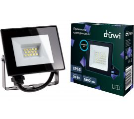 Светодиодный прожектор duwi СДО-20М, 20W, 6500К, 25061 6 