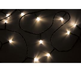Гирлянда Neon-Night твинкл 10 м, темно-зеленый ПВХ, 80 LED Тепло-белые 303-046 