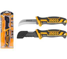 Изогнутый нож монтажника INGCO 200 мм HPK82001 