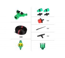 Комплект для капельного полива DEKO DKI30 шаровой таймер DKIT04 065-0958 