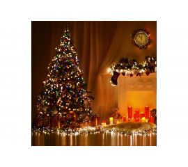 Новогодняя гирлянда Eurosvet 400-001 нить мульти a044096 