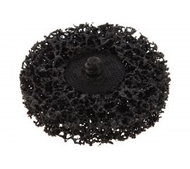 Круг для снятия ржавчины чёрный (75 мм; крепление Roloc) Русский Мастер РМ-70211 