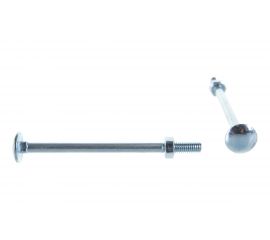 Болт с п.кр. гол. и кв.подголовком, с гайкой ЕВРОПАРТНЕР DIN603 Zn M6х90 10шт. 6 0528 2 