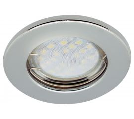 Встраиваемый светильник Ecola Light MR16 DL90 GU5.3 плоский Хром 30x80 /кd74/ FC1611EFY 