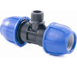 Тройник RTP с наружной трубной резьбой PN 16 D 20х1/2 11613 