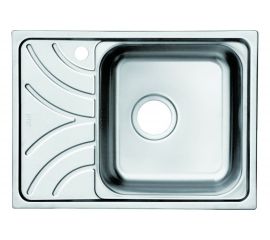 Мойка IDDIS Arro S, нерж. сталь, шелк, чаша справа, 605*440, ID ARR60SRi77 