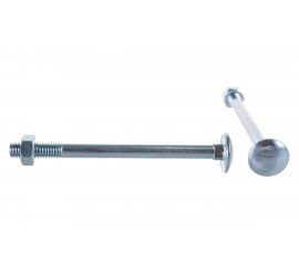 Болт с п.кр. гол. и кв.подголовком, с гайкой ЕВРОПАРТНЕР DIN603 Zn M8х100 6шт. 6 0537 3 