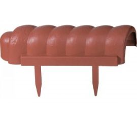 Бордюр Россия ""Улитка"",7x350 см, терракот 65045 