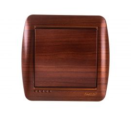 Выключатель Lezard DEMET махагон 711-0500-100 