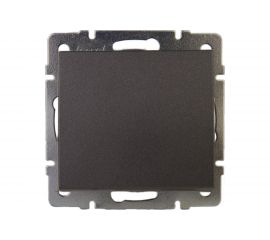 Выключатель Lezard, RAIN, черный графит, матовый, 703-4188-100 