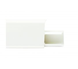 Плинтус со съемной панелью, Белый, 55 мм, 2,2 м QUADRO 547 Winart 05.20.547.001 